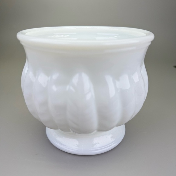 Vintage Randall MilkGlass Planter - Picture 1 of 8